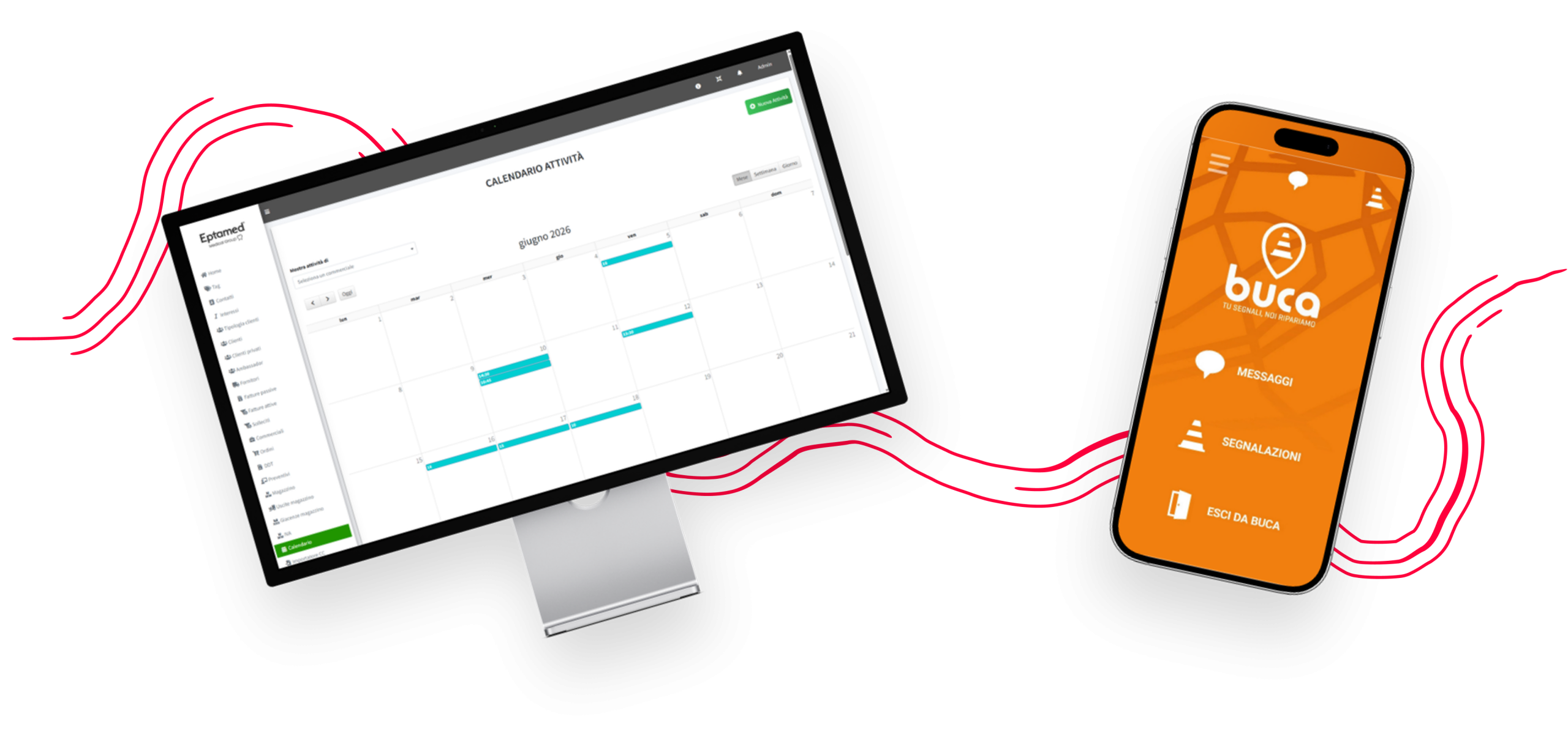 Software gestionali Eptamed e Mobility Pro Buca